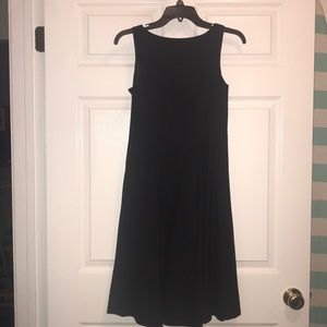 Banana Republic Petite Black sleeveless dress - 4P